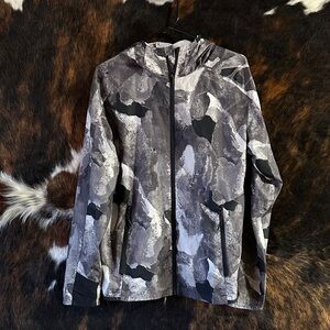 All in Motion Women's Black and Gray Camouflage Rashguard